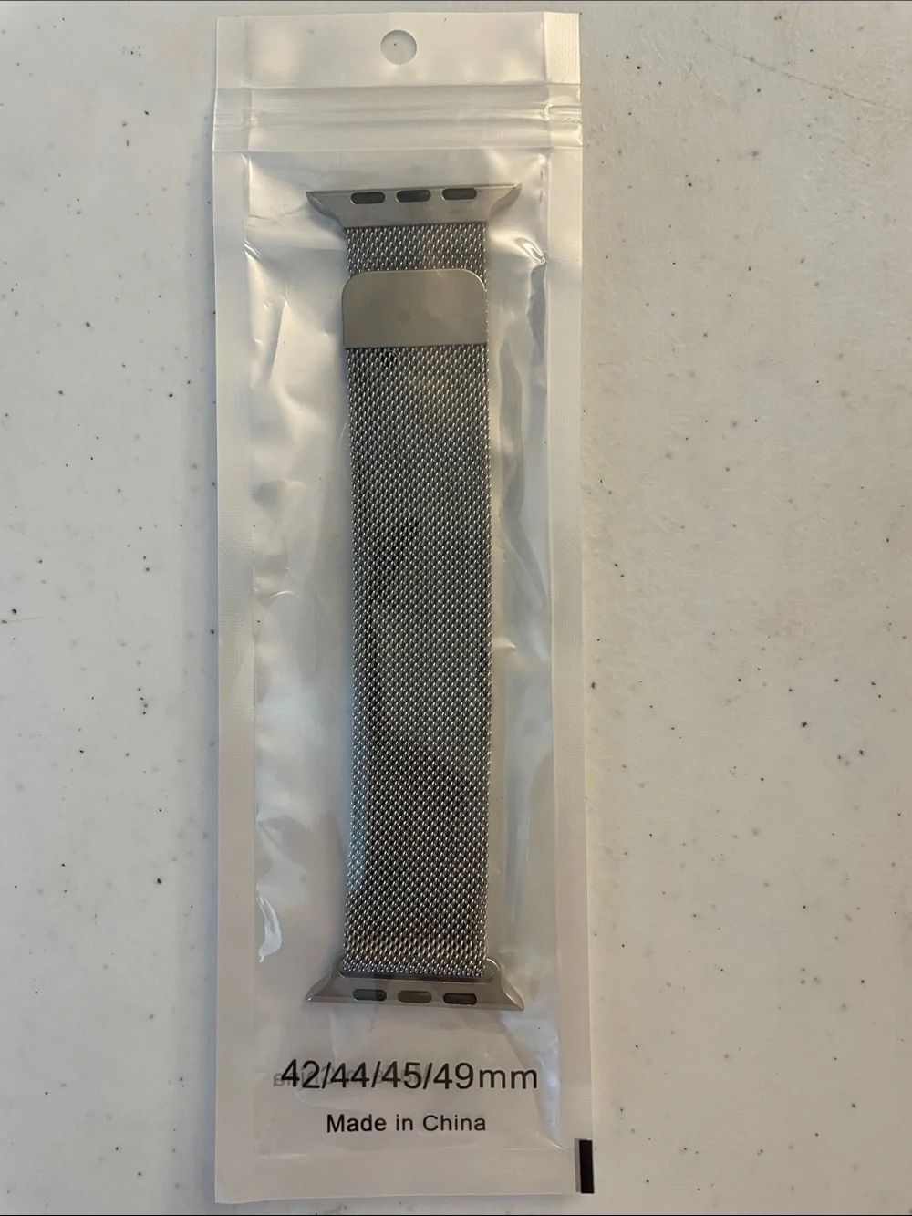 Mesh Watch Band - Silver